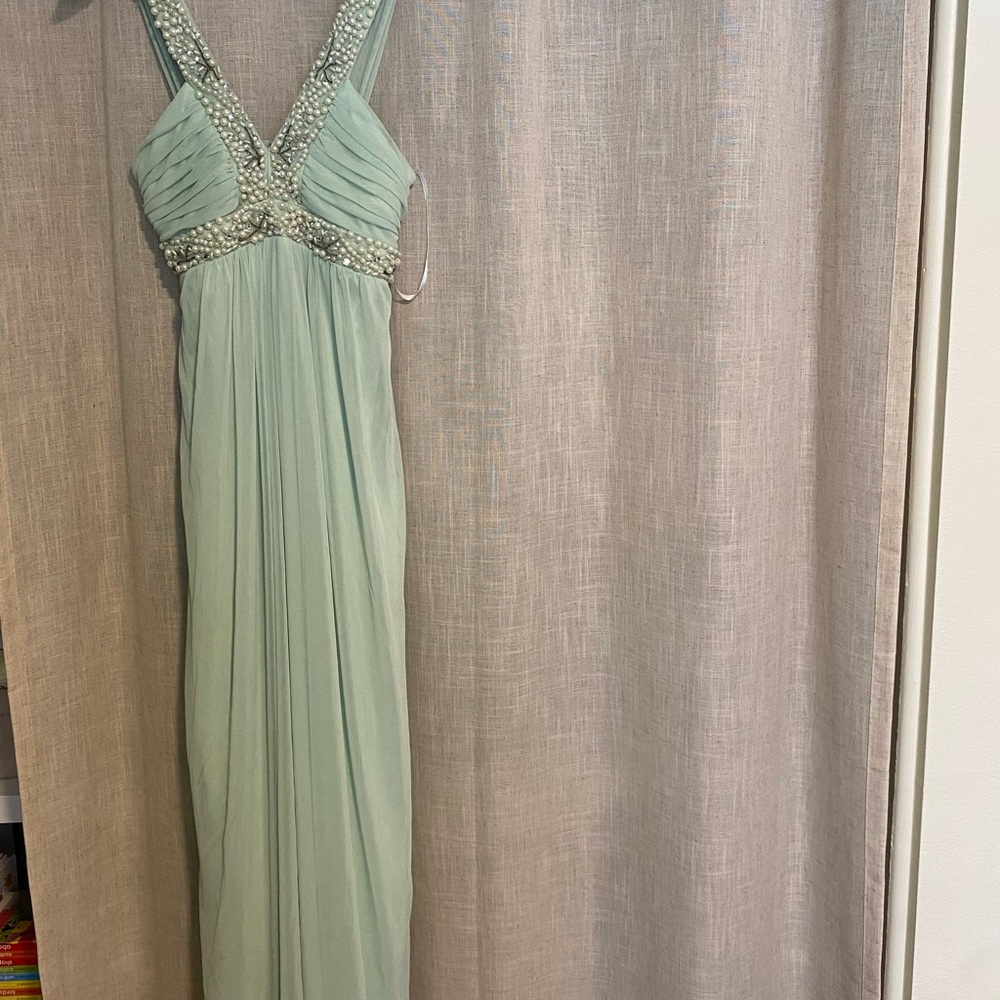 City Studio Green Maxi Dress